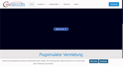 Desktop Screenshot of flugsimulatoren.de