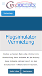 Mobile Screenshot of flugsimulatoren.de