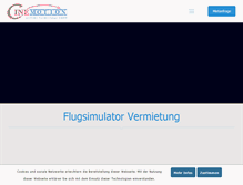 Tablet Screenshot of flugsimulatoren.de